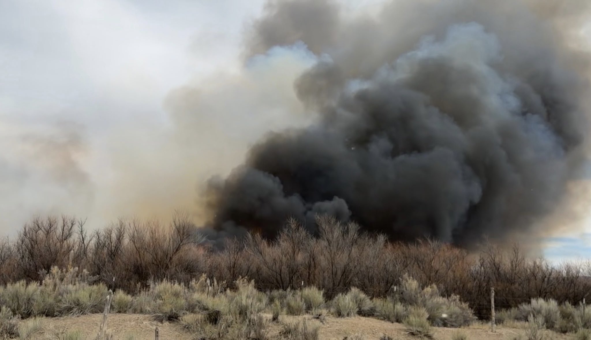 North Redmond Fire 50% contained in Sevier County after briefly threatening structures