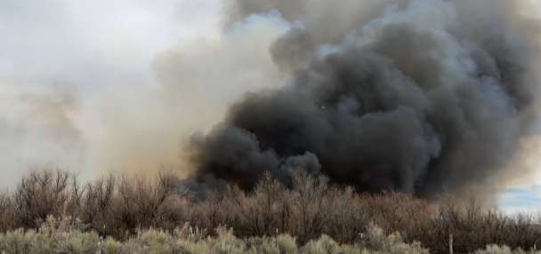 North Redmond Fire 50% contained in Sevier County after briefly threatening structures