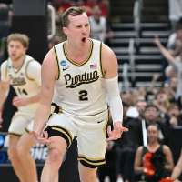 Fletcher Loyer stars as Purdue advances to 3rd straight Sweet 16, beating Miami 79-69