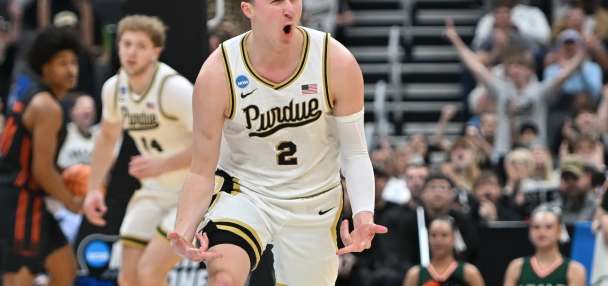 Fletcher Loyer stars as Purdue advances to 3rd straight Sweet 16, beating Miami 79-69