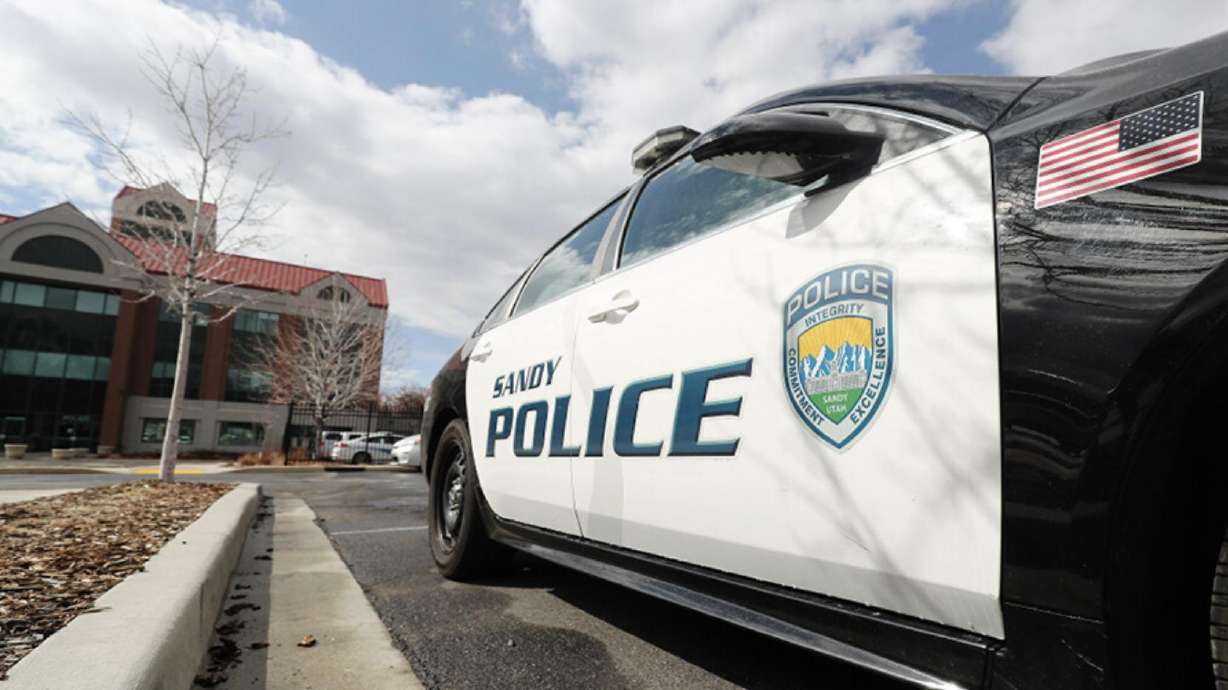 Police shot a man multiple times Sunday afternoon in Sandy, killing him.