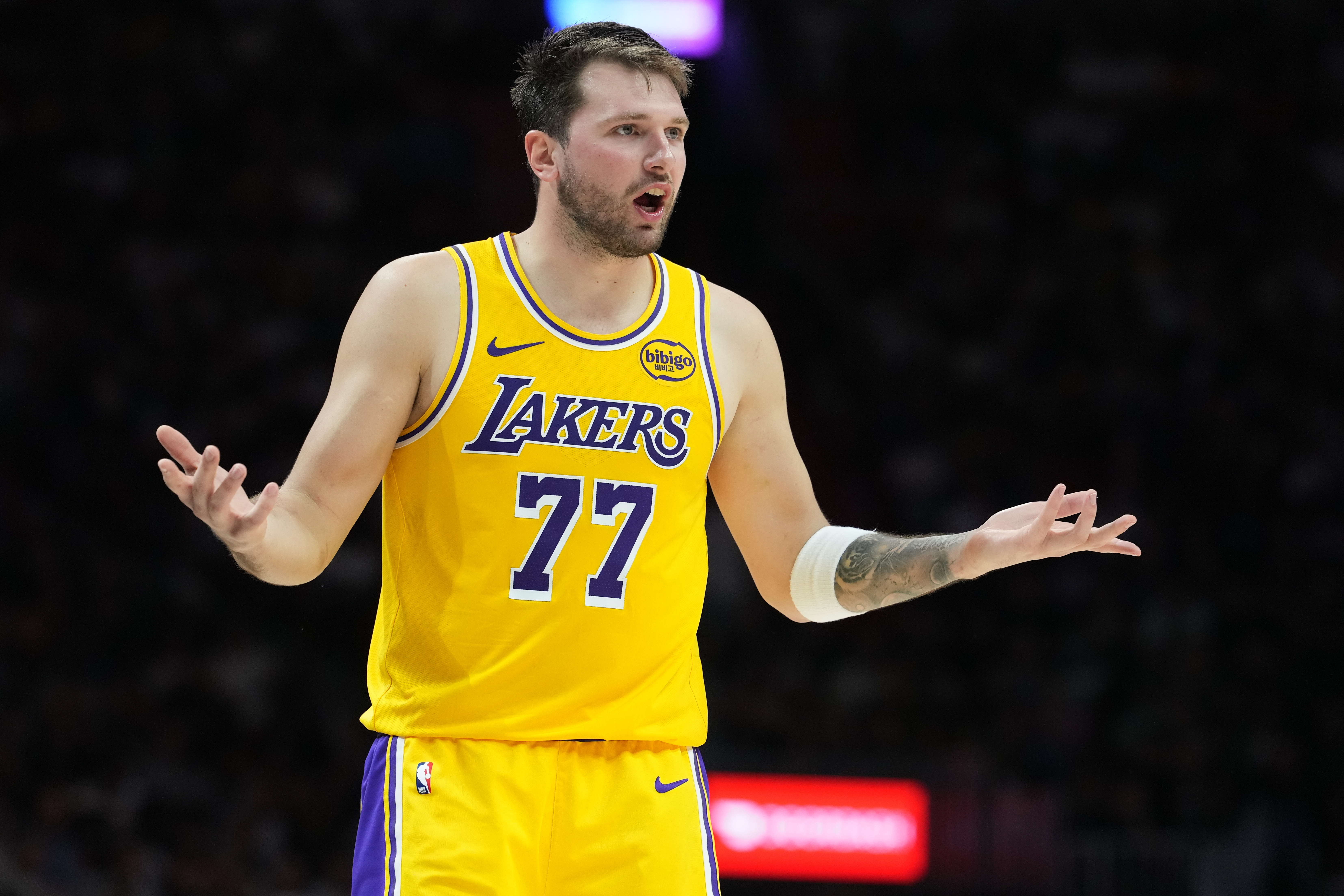 Lakers star Luka Doncic clear to play at Detroit after the NBA rescinds his 16th technical foul