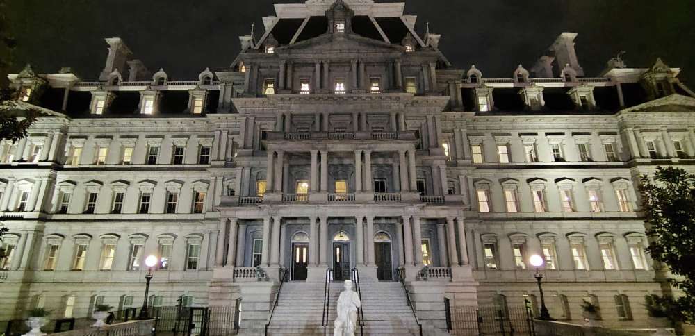 Trump places statue of Christopher Columbus near the White House