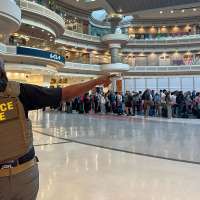 Federal immigration agents seen at Atlanta airport after Trump order amid partial shutdown