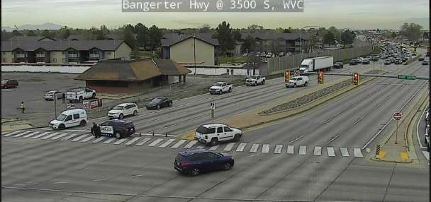 Driver with history of not stopping for police arrested following Bangerter crash