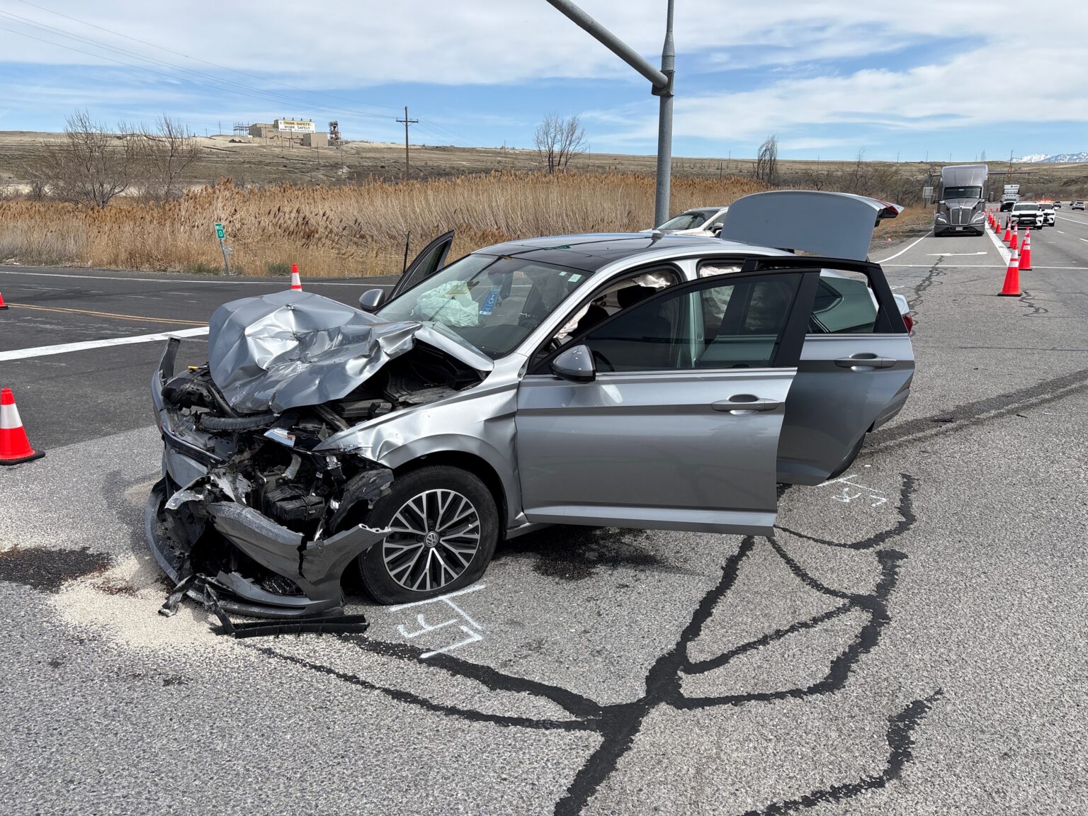 Police identify 75-year-old woman killed in Magna crash 