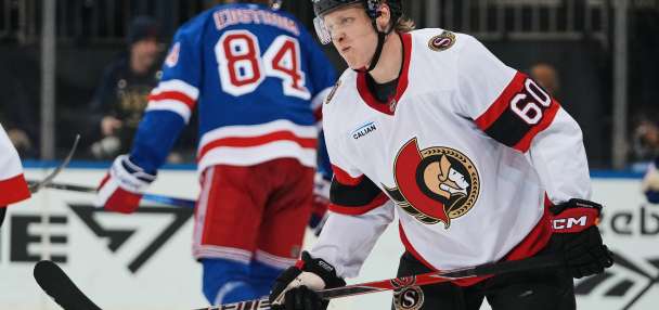 Down to 4 defensemen, Senators hold the Rangers to the fewest shots by an NHL team since 2003