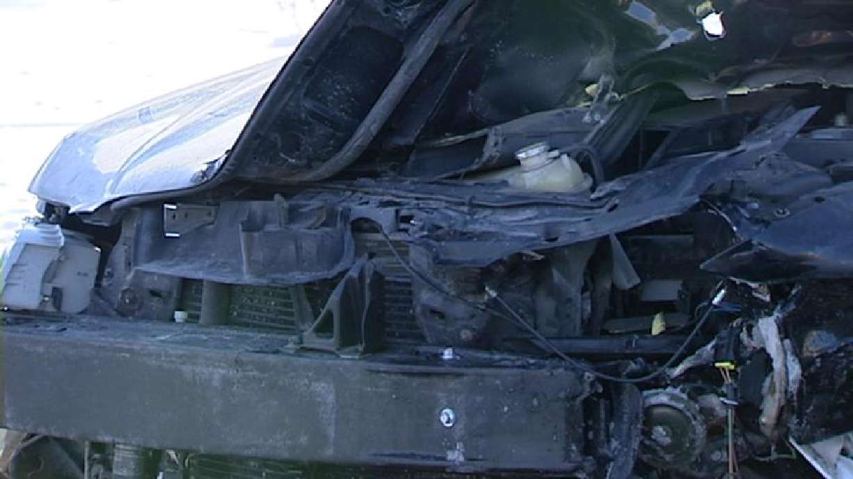 Driver injured while driving down Parley's Canyon