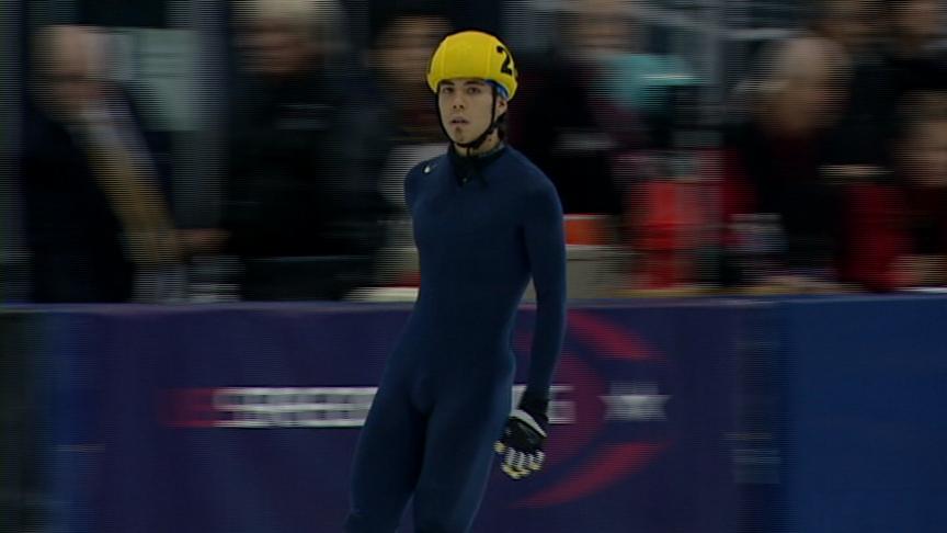 Olympic skater in Utah for speed skating championship