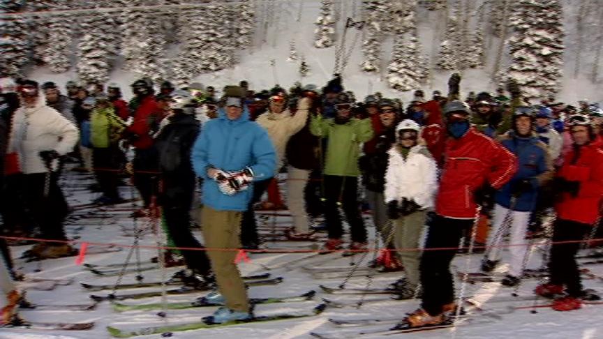 Ski resort opens up extra acres of ski trails and new chair lift
