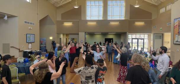 Granite School District students organize masquerade prom for Magna senior center members