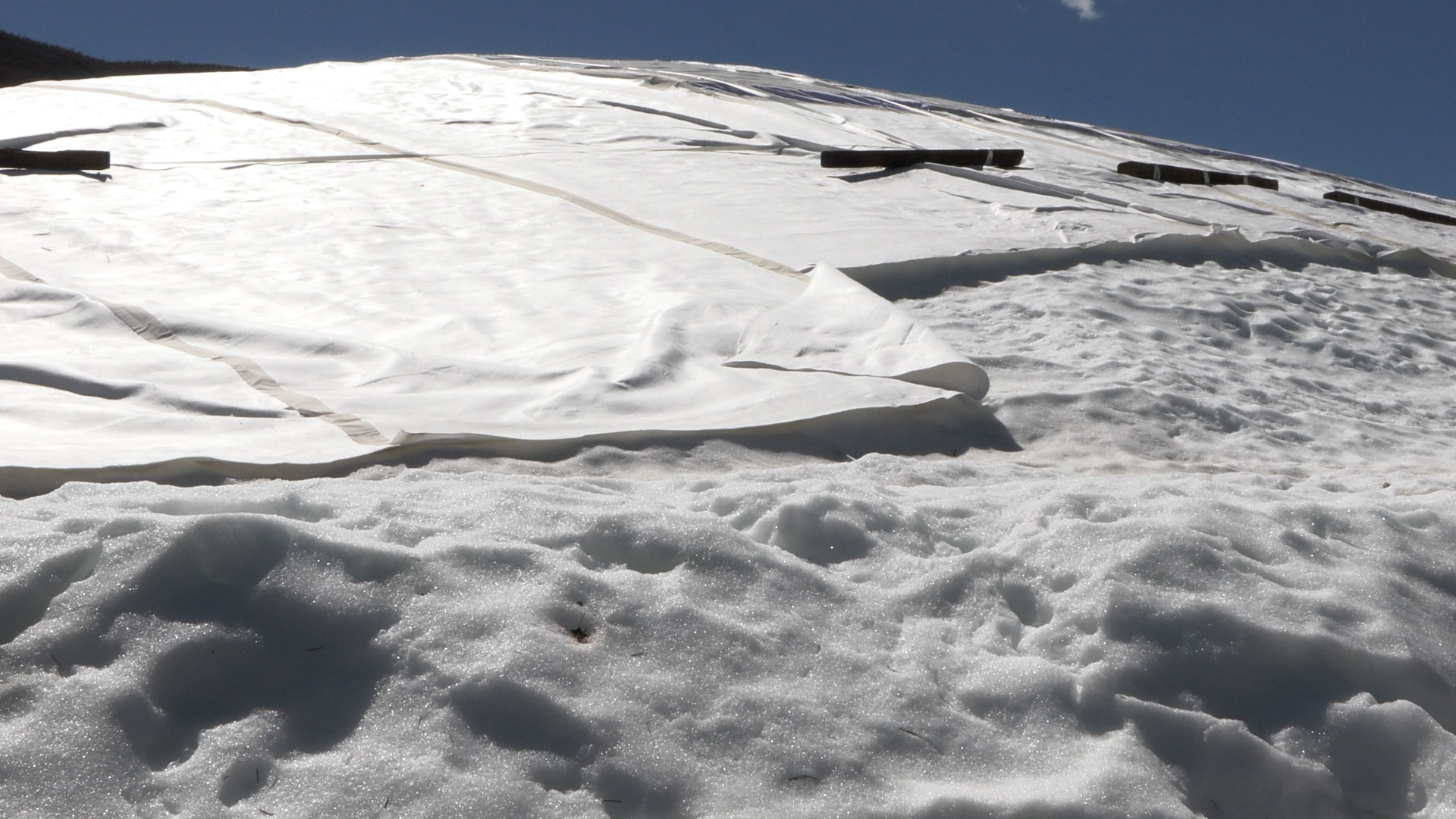 Utah testing snow storage technique at Soldier Hollow ahead of 2034 Games