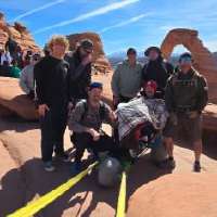 Man living with ALS carried to Delicate Arch in emotional birthday trek