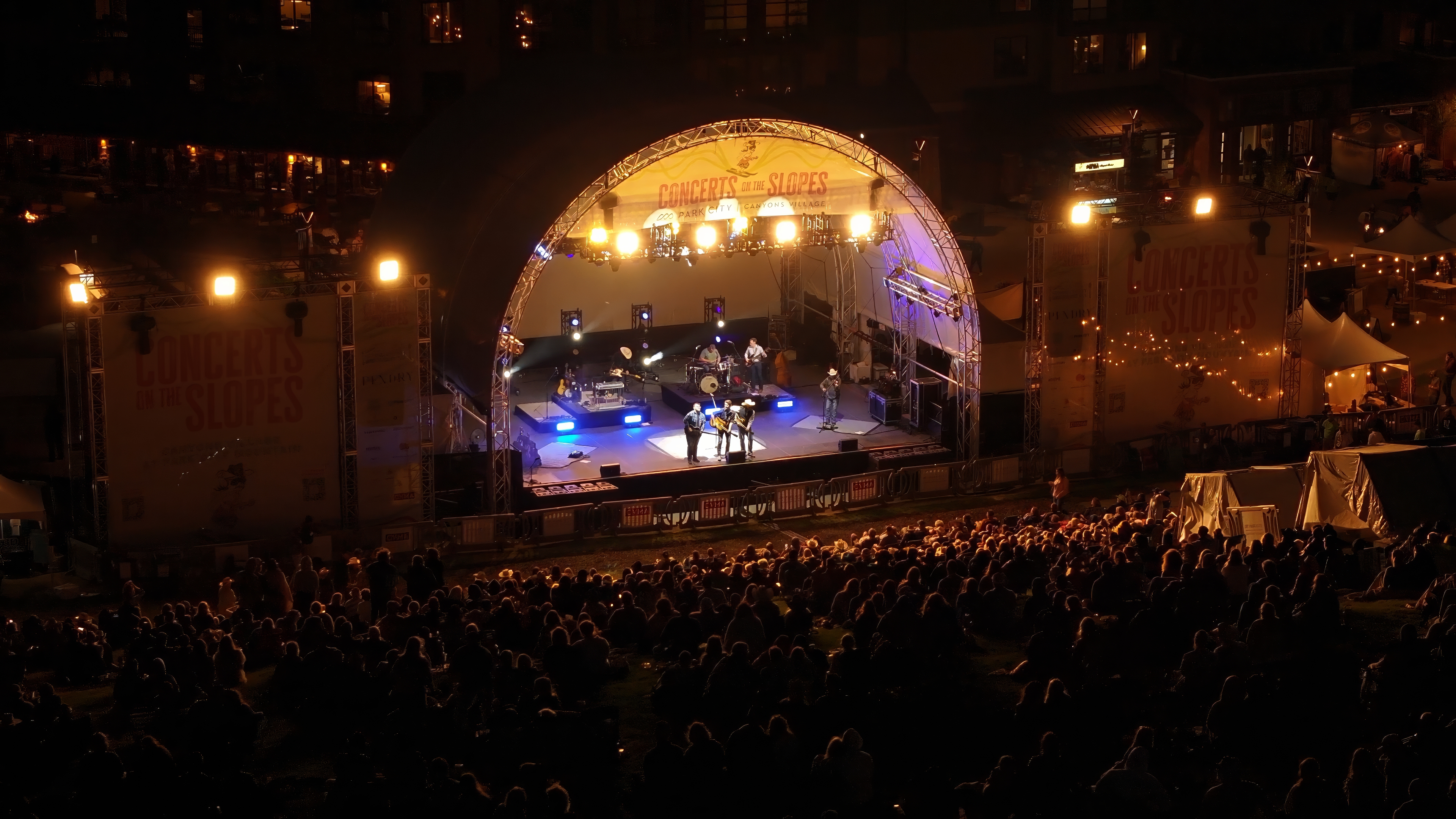 Experience the power of live performance in the mountains