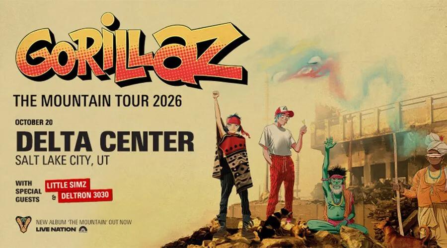 Gorillaz: The Mountain Tour 2026
