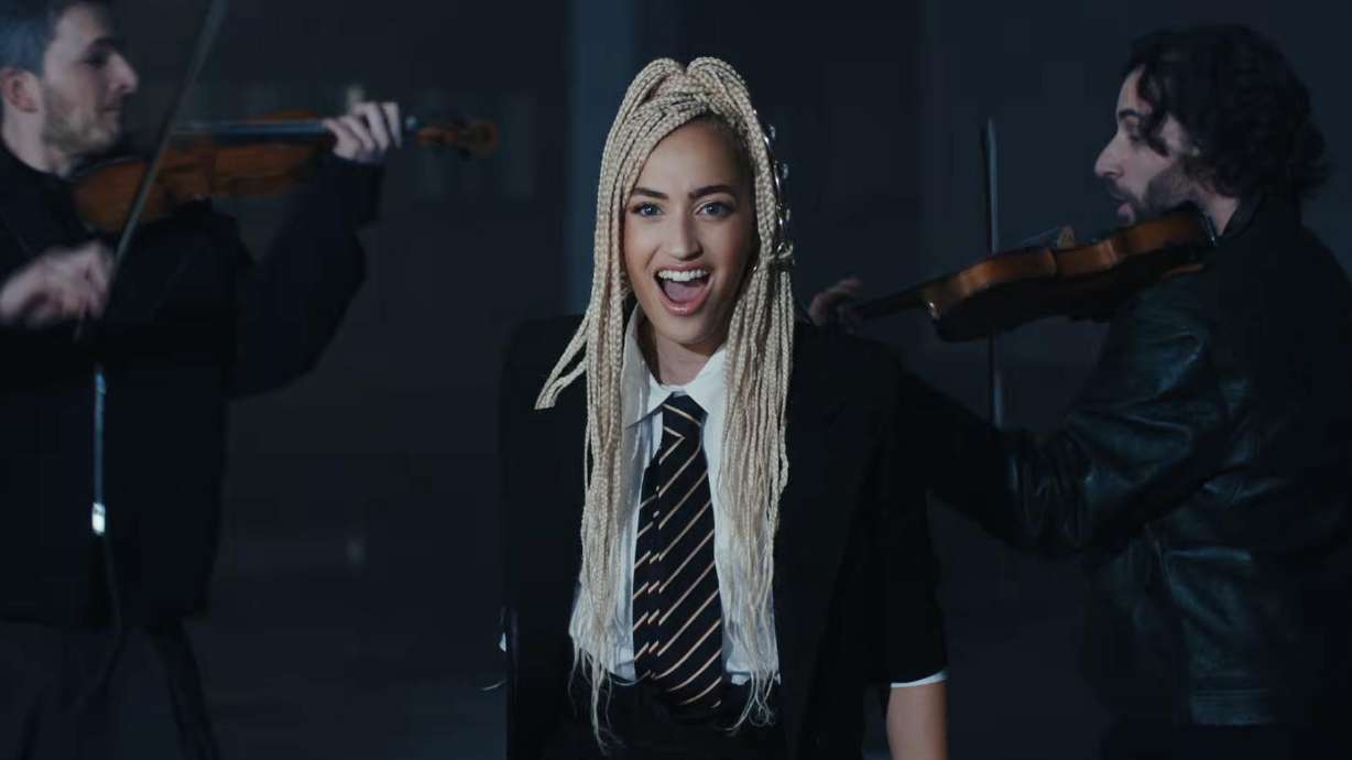 Monroe Rigby, of Brigham City, will be representing France in the Eurovision Song Contest, where she will be performing her song "Regarde." The competition will begin May 16 and is available on YouTube.