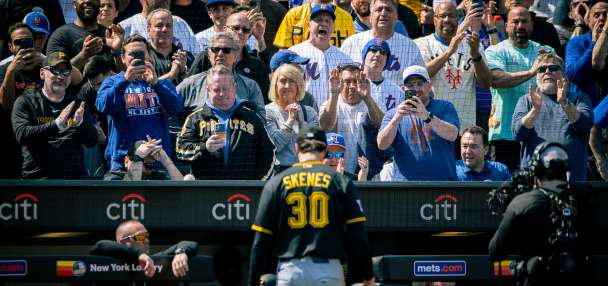Pirates ace Paul Skenes gets chased in the 1st inning by the Mets on opening day