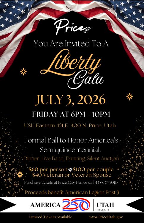 America250 - Price City Liberty Gala