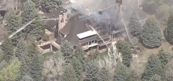 Fire crews respond to large house fire outside Willow Creek Country Club