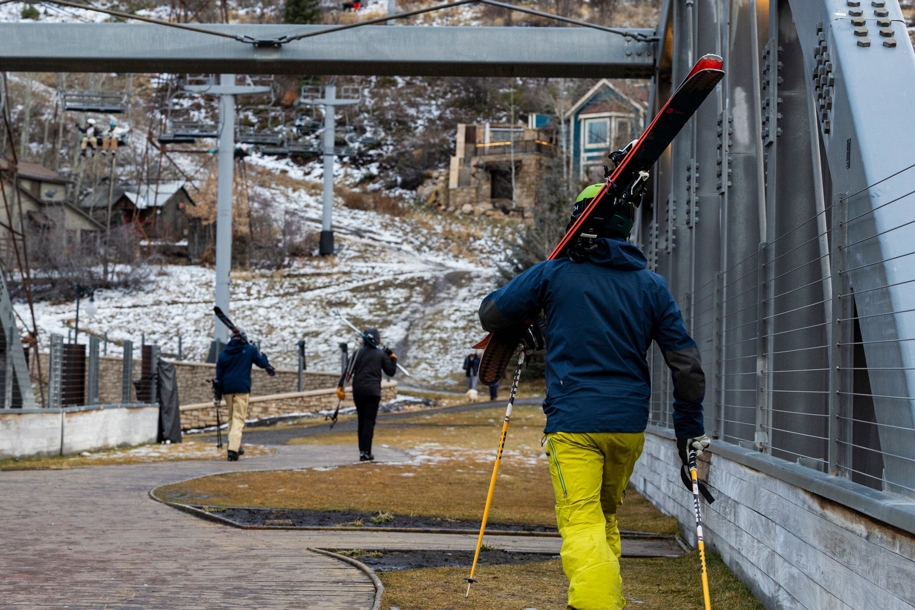 Is it too early to put away those skis and snowboards?