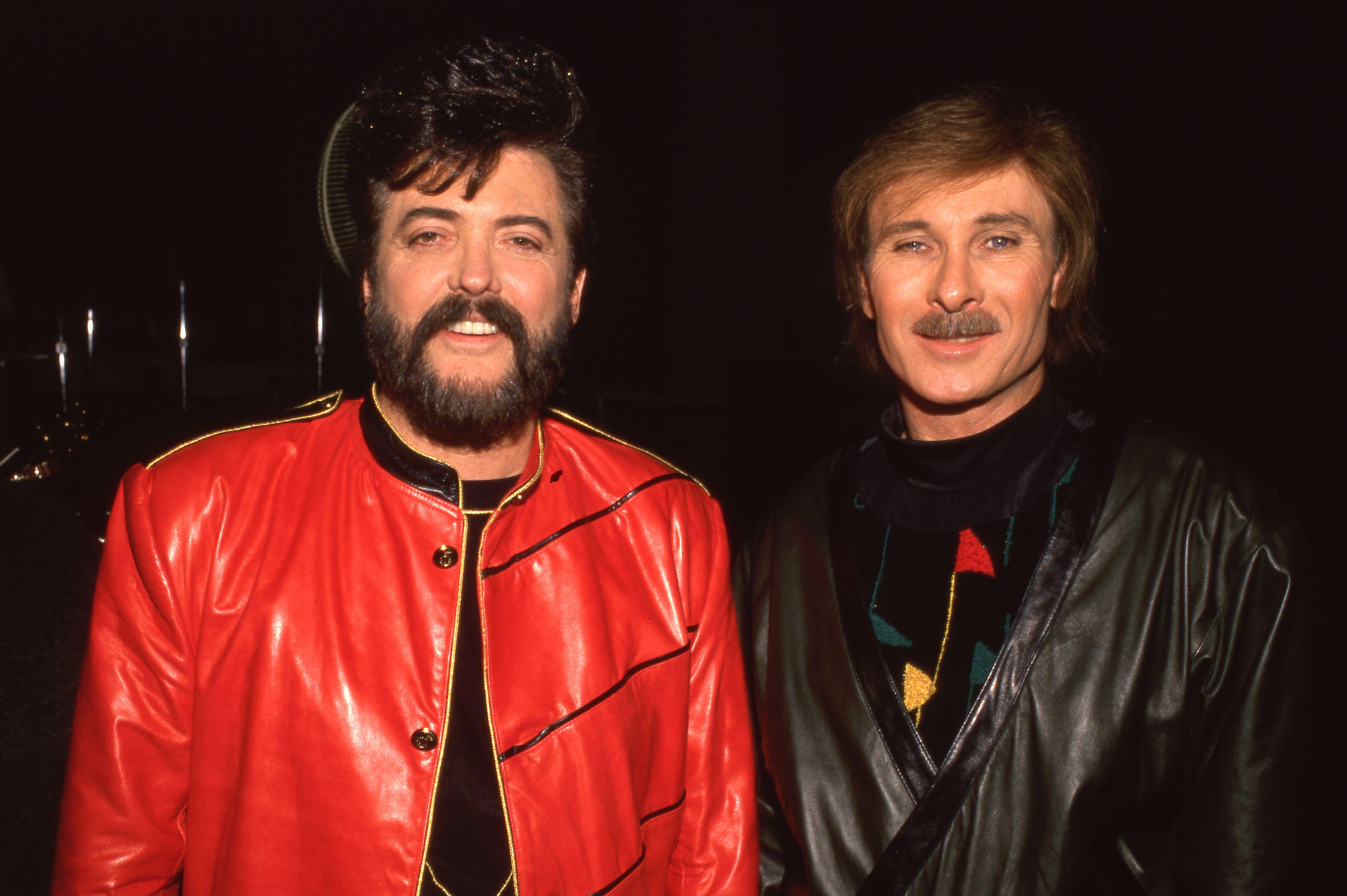 Dash Crofts and Jim Seals of Seals and Crofts in February 1989. Crofts died on Thursday at the age of 87.