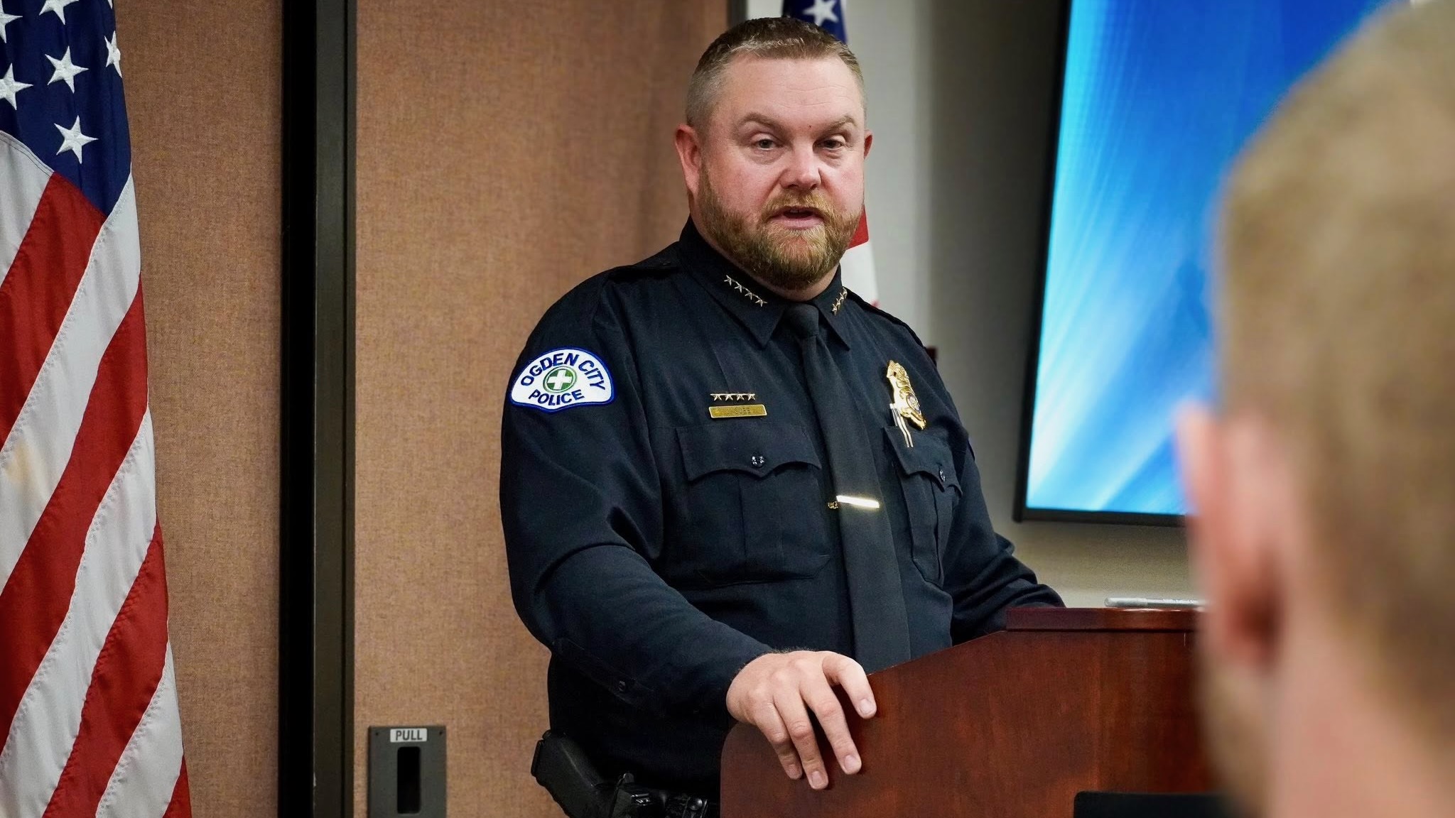 Ogden police chief blasts former officer in sexual misconduct case, his sentencing