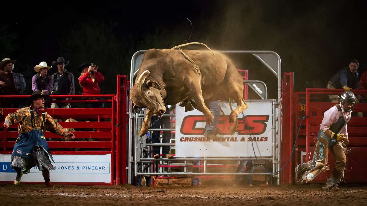 Tuacahn Amphitheater in Ivins, Washington County, is hosting PRCA Xtreme Bulls this weekend in an event put on by Diamond G Rodeo. Diamond G is based out of Toquerville.