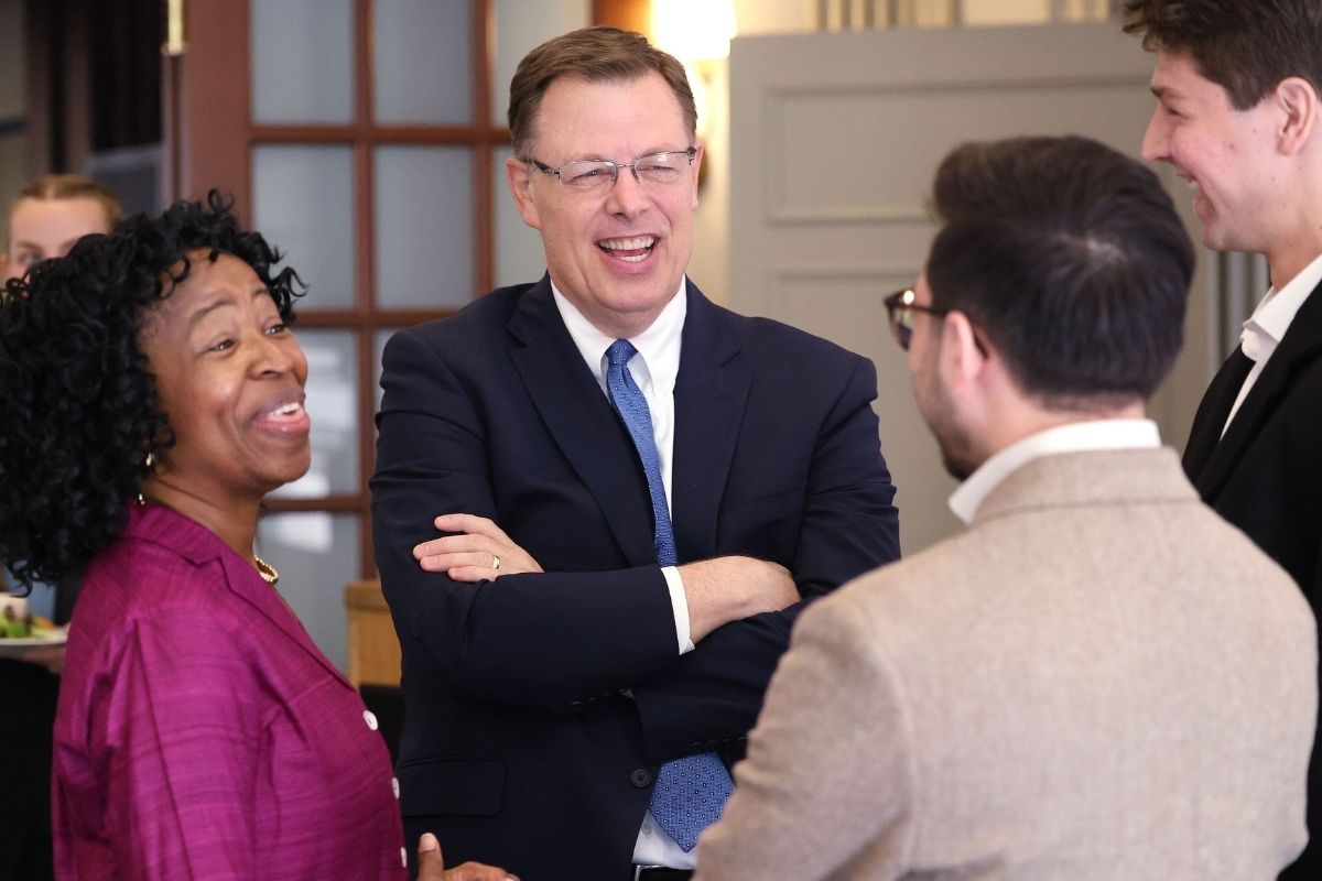 Elder Gilbert invites Harvard students to stand up for faith in public square
