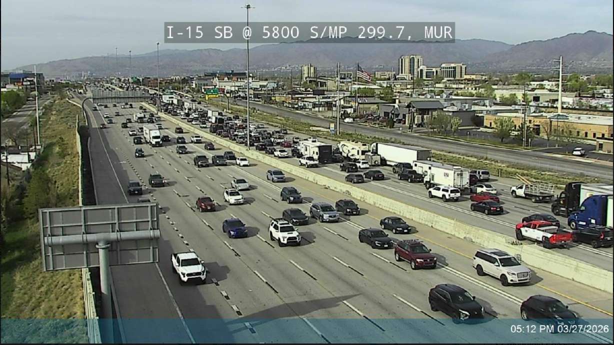 A reckless driver was shot and killed by a Utah Highway Patrol trooper on Friday afternoon after the trooper's vehicle was rear-ended, authorities said.