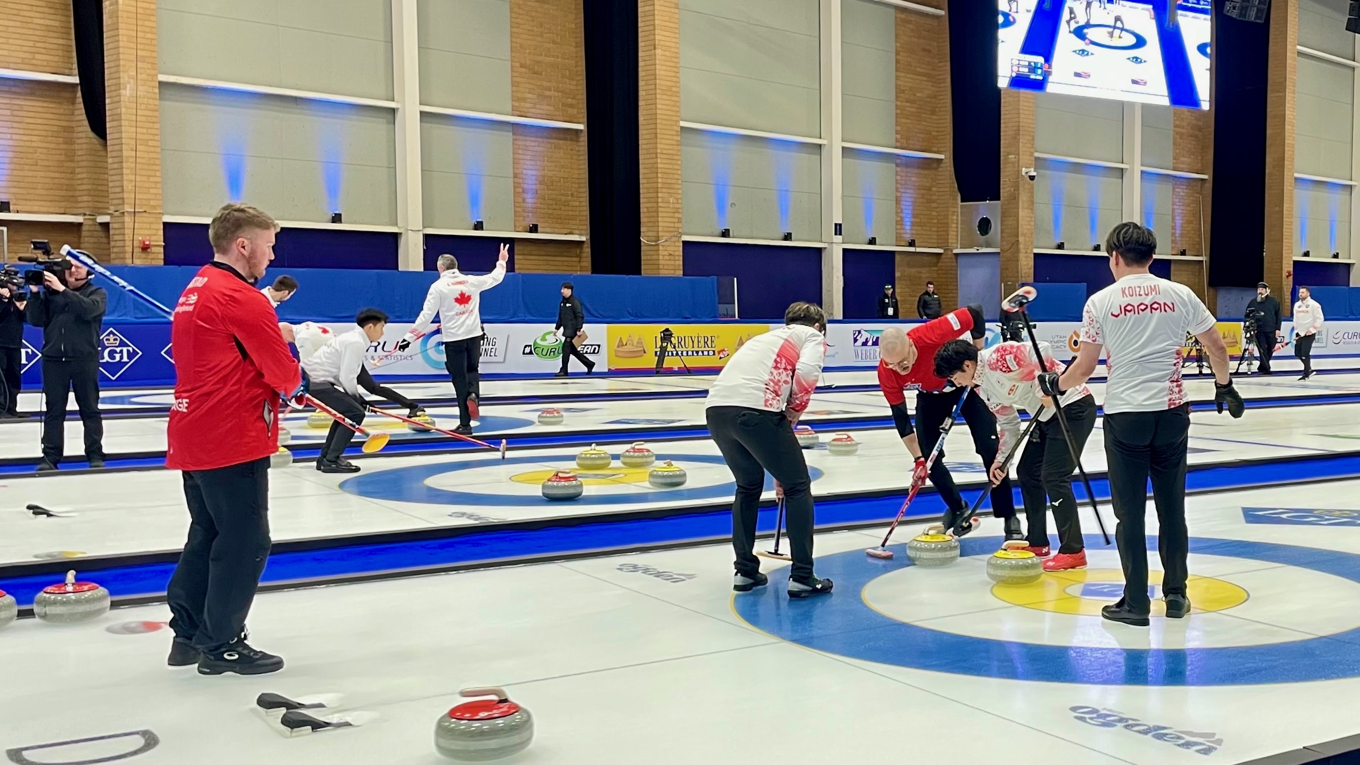 'It's awesome': 13 teams from around the world in Ogden for world curling championship