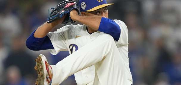 A trumpet, a debut save and an eighth-inning swing: Dodgers' new faces make noise early