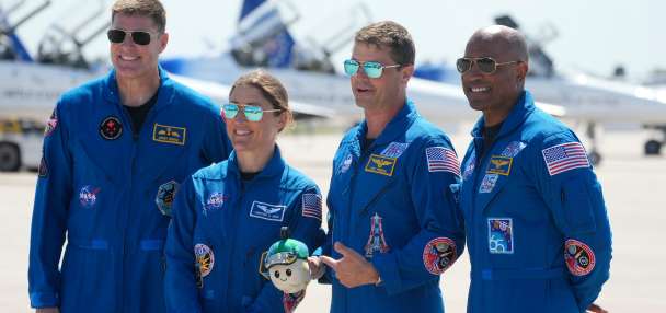 Meet the Artemis crew in NASA's first astronaut mission to the moon in more than a half-century