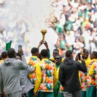 Senegal parades Africa Cup trophy in Paris as it appeals CAF decision to strip title