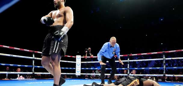 Moses Itauma knocks out Jermaine Franklin with big uppercut in 5th round