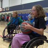 Fifth grader leads a lesson in wheelchair basketball and inclusion