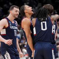 The Final Four is set as UConn stuns Duke to join Illinois, Arizona and Michigan