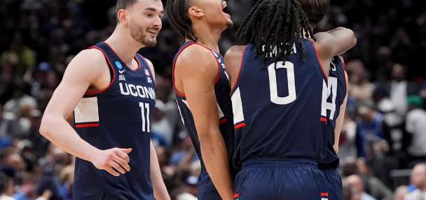 The Final Four is set as UConn stuns Duke to join Illinois, Arizona and Michigan