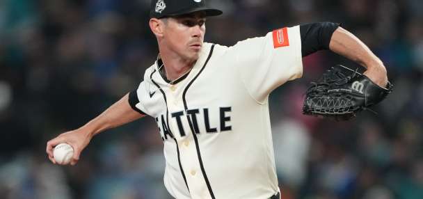 Mariners pitcher Emerson Hancock tosses 6 no-hit innings in 8-0 win over Guardians