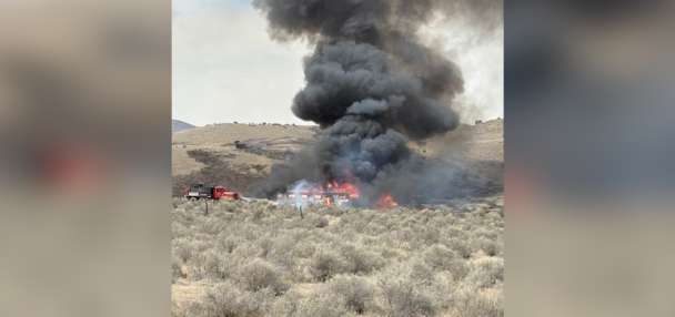 New wildfire burns unoccupied structure, outbuilding near Yuba Reservoir