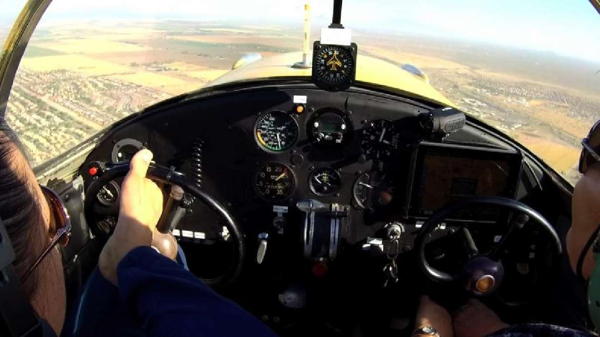 Flying Without Instruments Pilot flies airplanes without arms, speaks to others about what's ...