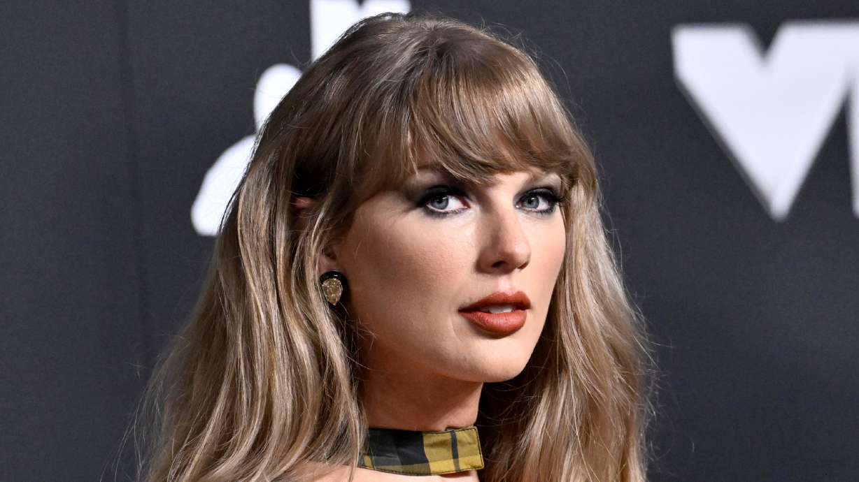 Taylor Swift appears at the MTV Video Music Awards in Elmont, N.Y., on Sept. 11, 2024. A lawsuit says Swift's "The Life of a Showgirl" stole the spotlight from the life of a real one.