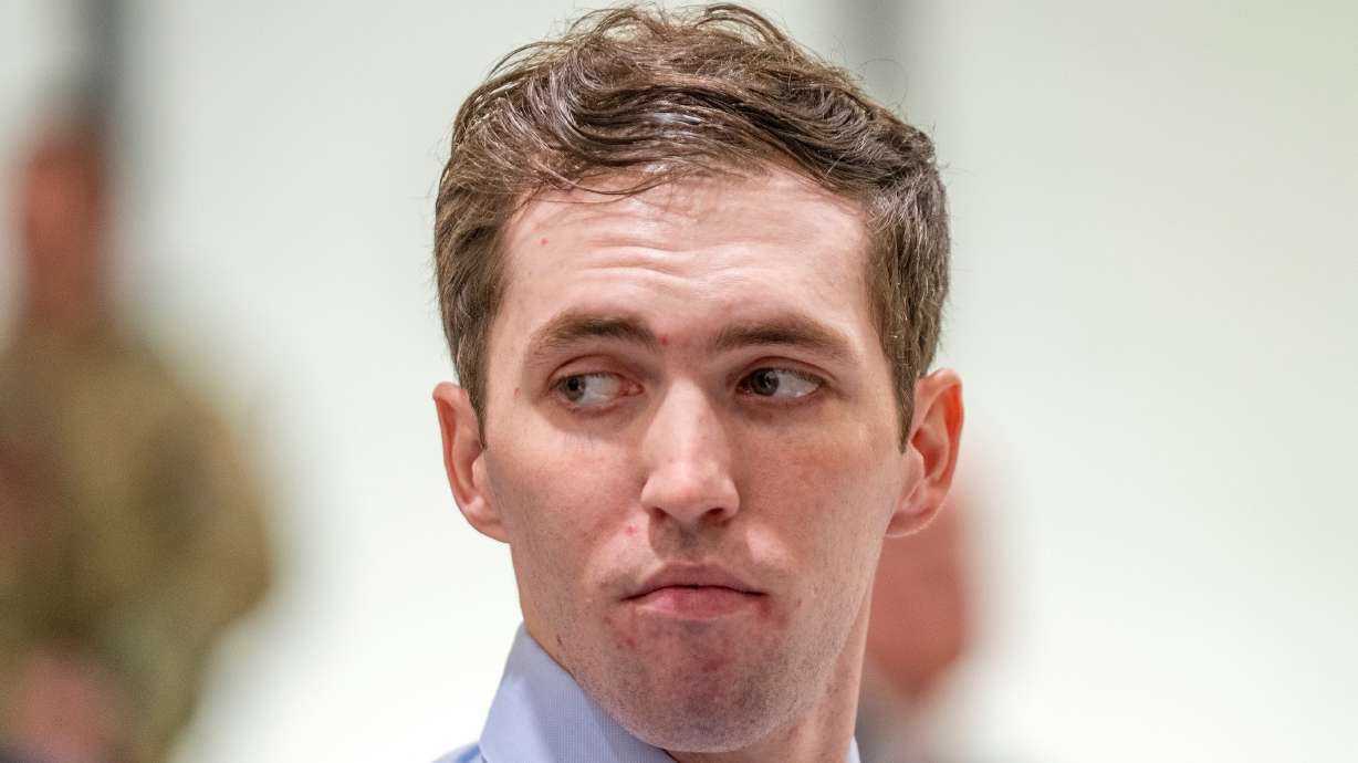 Tyler Robinson, charged with killing Charlie Kirk, appears in court in Provo, Dec. 11, 2025. Recently unsealed search warrants detail some of the messages allegedly sent by Tyler Robinson following the killing.