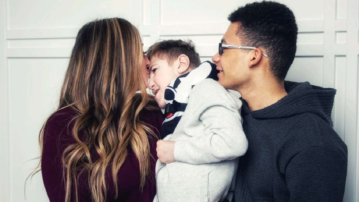 Janae Tafoya-Holbrook spoke about the loss of her son, Cayden, at a press conference on Tuesday announcing Primary Children's Health joining the Trauma and Grief Network to provide improved bereavement care for children and families.