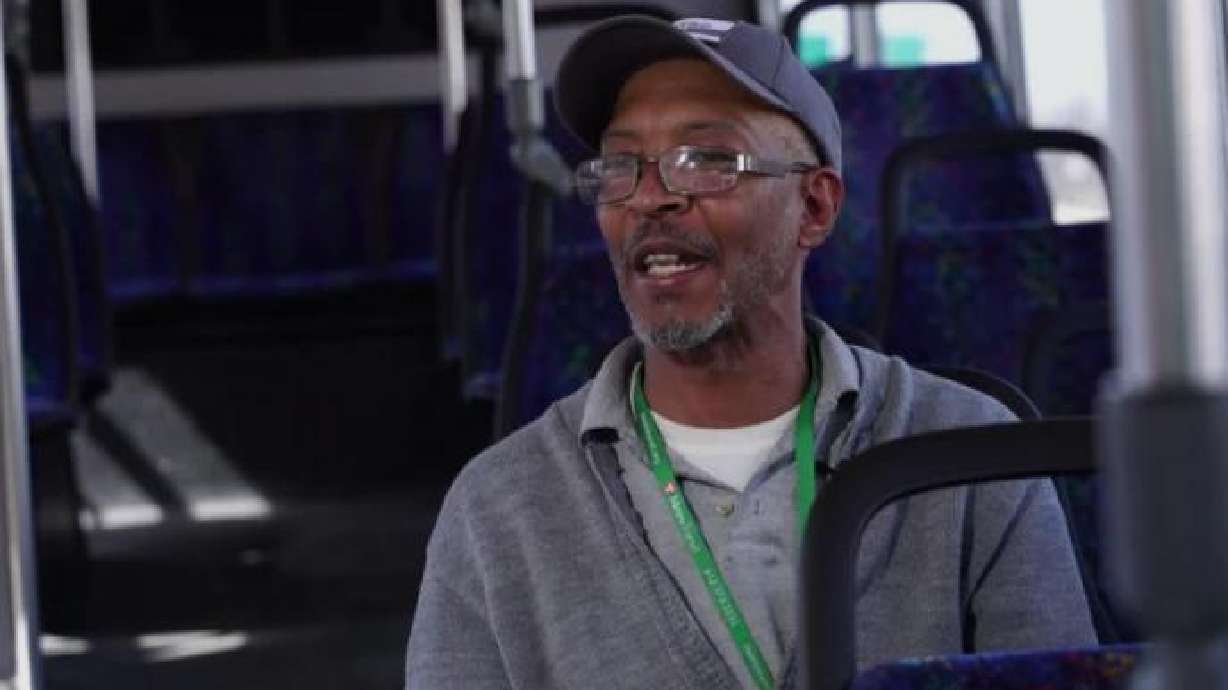 Kenneth Johnson, a Metro Transit driver training instructor, is being praised after rescuing a man from a burning vehicle while leading a training session in Minneapolis earlier this month.