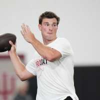 Heisman winner Fernando Mendoza puts on impressive show at Indiana's biggest pro day