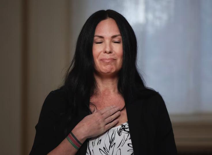 The Rev. Jamie White, pastor of First Presbyterian Church, reflects while speaking at Pamela Atkinson’s humanitarian roundtable at the Thomas S. Monson Center in Salt Lake City on Wednesday.
