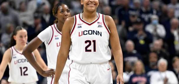 UConn star sophomore Sarah Strong named the AP Player of the Year in women's college basketball