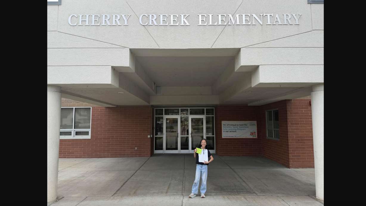 Cherry Creek Elementary student Willow Copeland has launched a petition and signature campaign to fight against a potential closure of the Springville school.