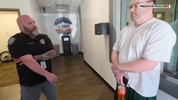 Civilian group 'Predator Poachers' confronts repeat sex offender at Utah halfway house