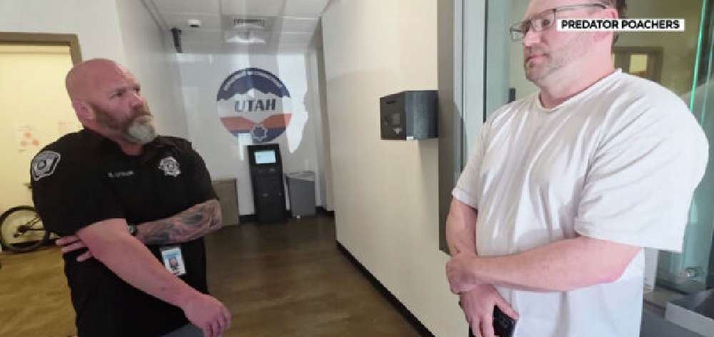 Civilian group 'Predator Poachers' confronts repeat sex offender at Utah halfway house